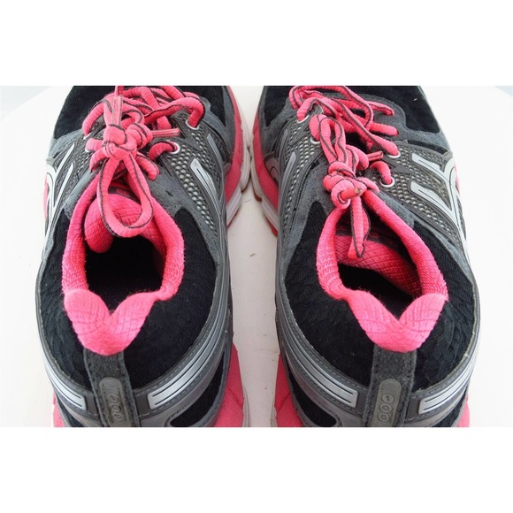 Asics Excel 33 Women Size 8 M Black Running Fabric T271n - Picture 6 of 9